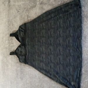 Balance Collection charcoal space dye dress